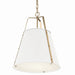 Kichler 52711WH Two Light Pendant, White (2)
