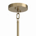Kichler 52716CPZ Four Light Chandelier/Semi Flush Mount, Champagne Bronze (4)