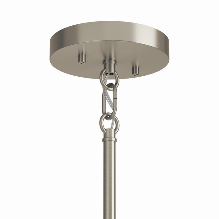 Kichler 52717NI Five Light Chandelier, Brushed Nickel (3)