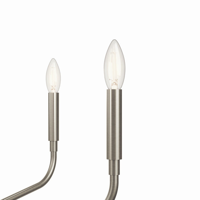 Kichler 52717NI Five Light Chandelier, Brushed Nickel (5)