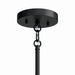 Kichler 52720BK Nine Light Chandelier, Black (4)