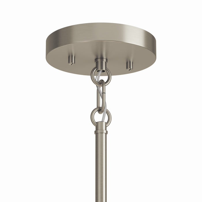 Kichler 52720NI Nine Light Chandelier, Brushed Nickel (4)