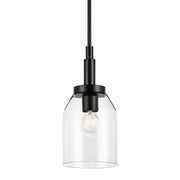 Kichler 52725BK One Light Mini Pendant, Black (2)