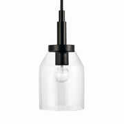 Kichler 52725BK One Light Mini Pendant, Black (4)