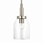 Kichler 52725NI One Light Mini Pendant, Brushed Nickel (4)