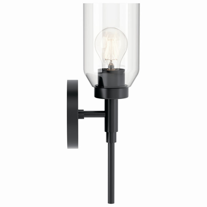 Kichler 55183BK One Light Wall Sconce, Black (3)