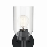 Kichler 55183BK One Light Wall Sconce, Black (4)