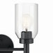 Kichler 55184BK Two Light Vanity, Black (4)