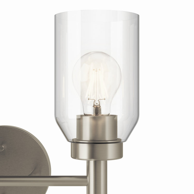 Kichler 55184NI Two Light Vanity, Brushed Nickel (4)