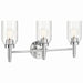 Kichler 55185CH Three Light Vanity, Chrome (2)