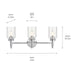 Kichler 55185CH Three Light Vanity, Chrome (4)