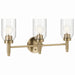 Kichler 55185CPZ Three Light Vanity, Champagne Bronze (2)