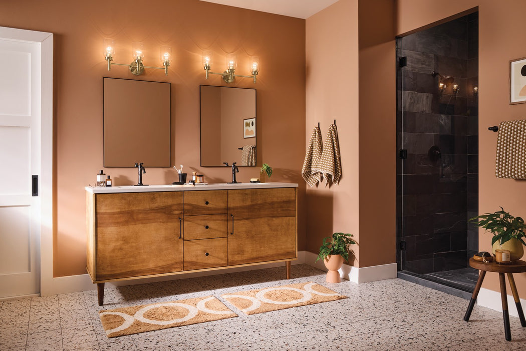 Kichler 55185CPZ Three Light Vanity, Champagne Bronze (6)