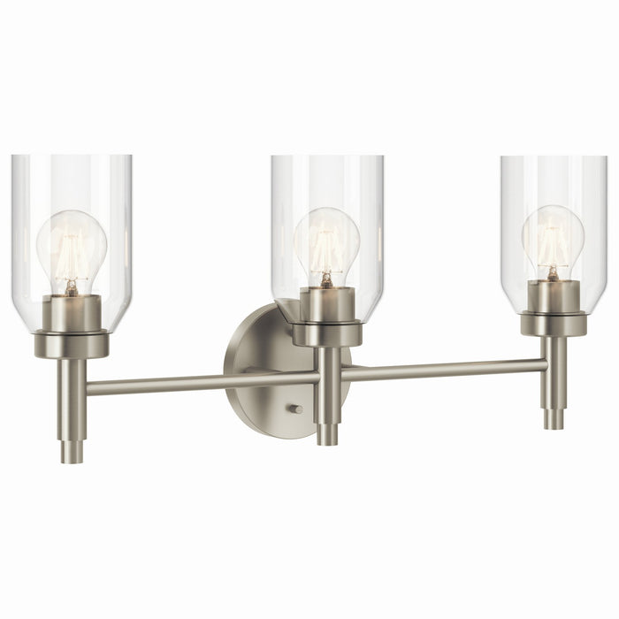 Kichler 55185NI Three Light Vanity, Brushed Nickel (2)