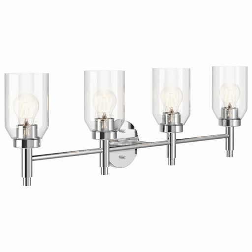 Kichler 55186CH Four Light Vanity, Chrome (2)