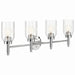 Kichler 55186CH Four Light Vanity, Chrome (2)