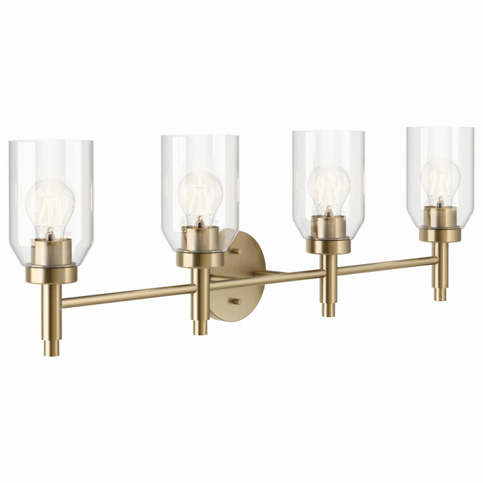 Kichler 55186CPZ Four Light Vanity, Champagne Bronze (2)
