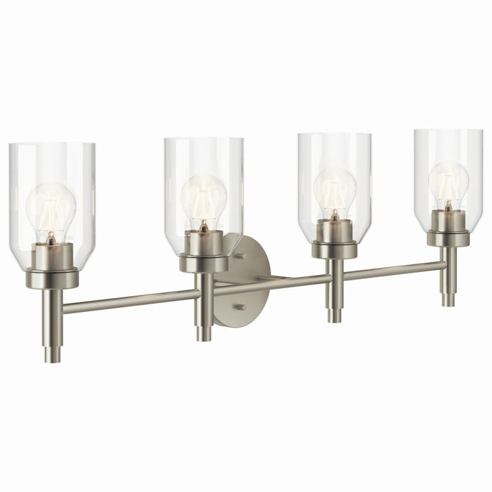 Kichler 55186NI Four Light Vanity, Brushed Nickel (2)