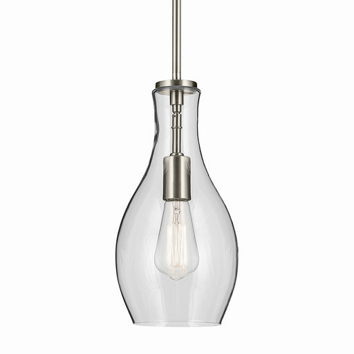 Kichler 42456NI One Light Pendant, Brushed Nickel (2)