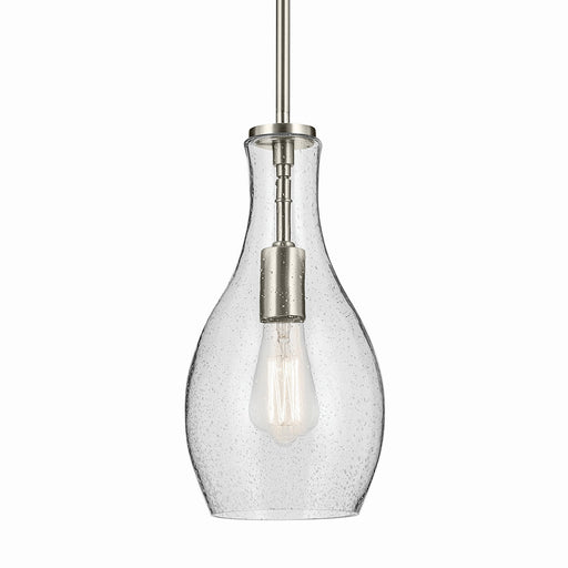 Kichler 42456NICS One Light Pendant, Brushed Nickel (2)