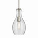 Kichler 42456NICS One Light Pendant, Brushed Nickel (2)