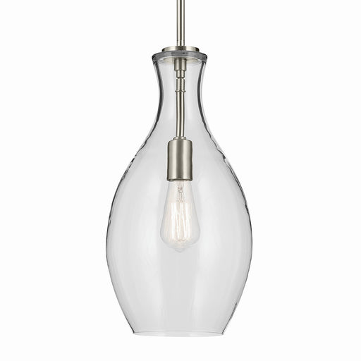 Kichler 42047NI One Light Pendant, Brushed Nickel (2)