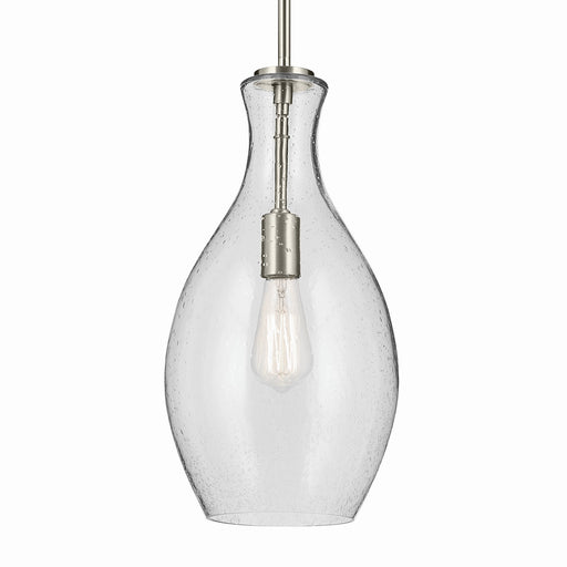Kichler 42047NICS One Light Pendant, Brushed Nickel (2)