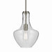 Kichler 42141NI One Light Pendant, Brushed Nickel (2)