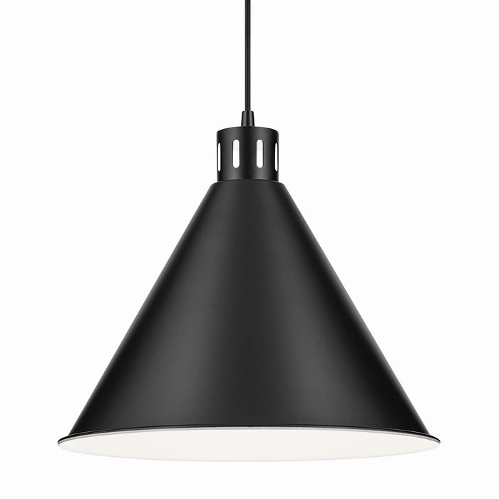 Kichler 52177BK One Light Pendant, Black (2)