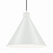 Kichler 52177WH One Light Pendant, White (2)