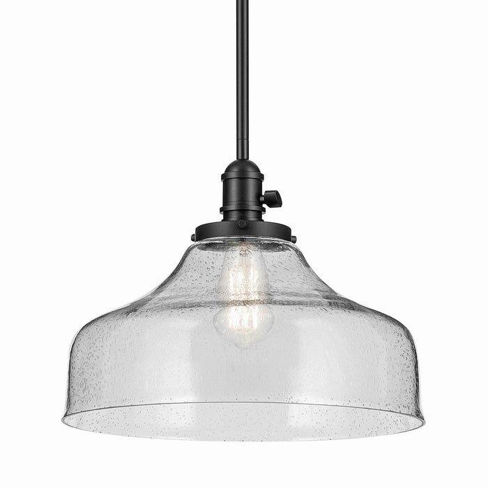 Kichler 43906BK One Light Pendant, Black (2)