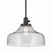Kichler 43906BK One Light Pendant, Black (2)