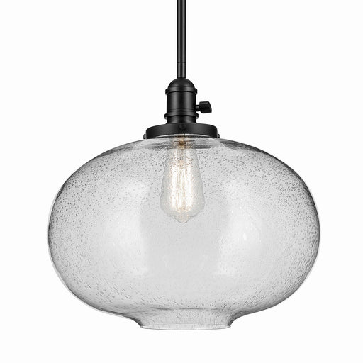 Kichler 43911BK One Light Pendant, Black (2)