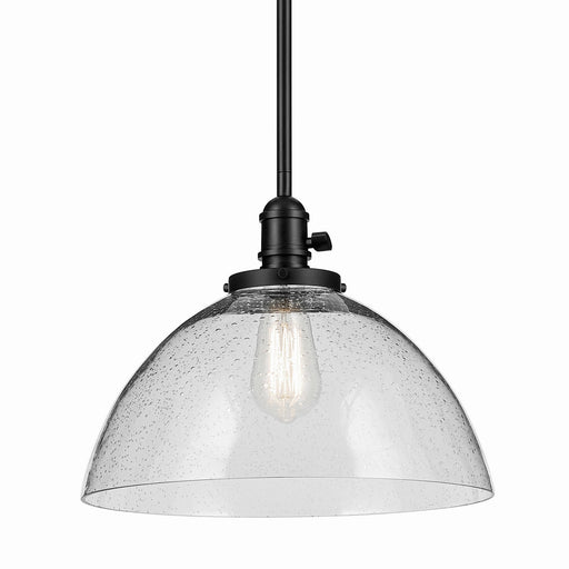 Kichler 43912BK One Light Pendant, Black (2)
