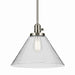 Kichler 43905NI One Light Pendant, Brushed Nickel (2)