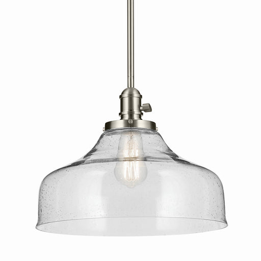 Kichler 43906NI One Light Pendant, Brushed Nickel (2)