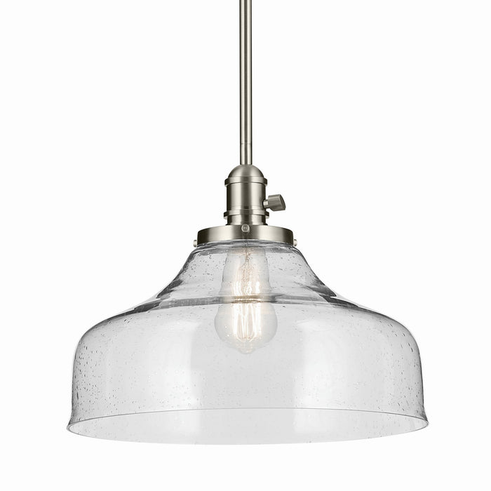Kichler 43906NI One Light Pendant, Brushed Nickel (2)