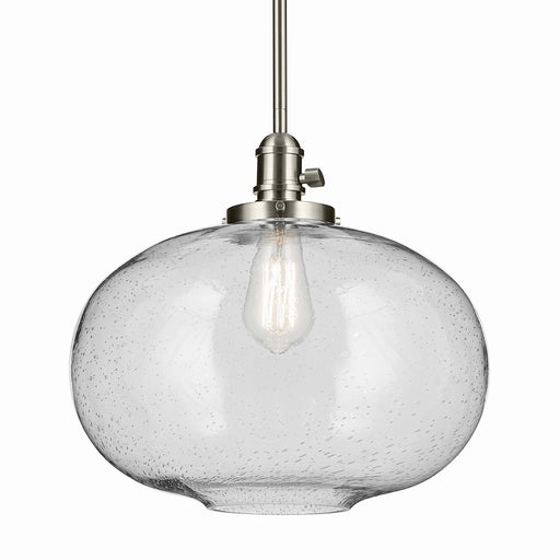 Kichler 43911NI One Light Pendant, Brushed Nickel (2)