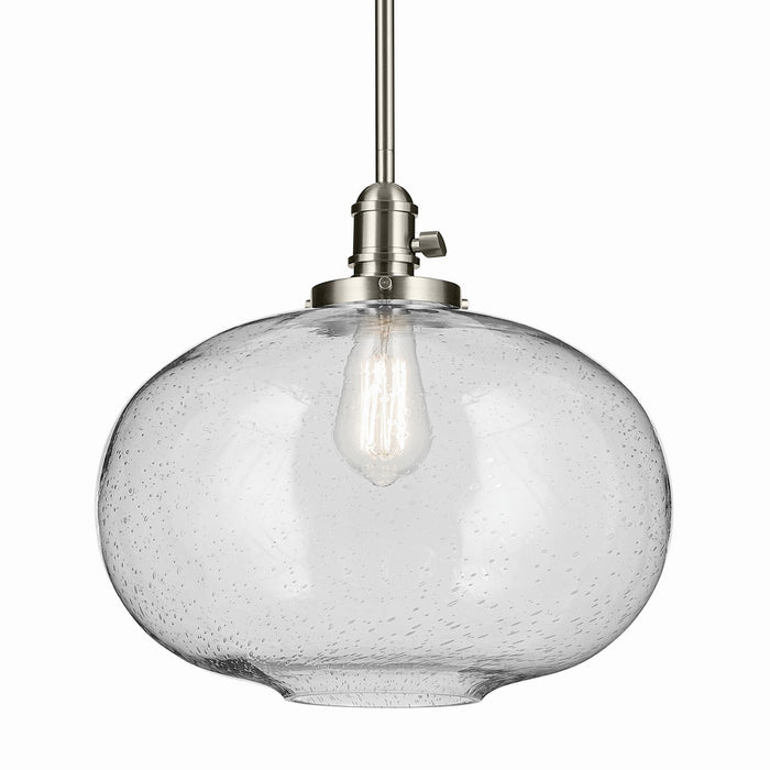 Kichler 43911NI One Light Pendant, Brushed Nickel (2)