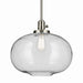 Kichler 43911NI One Light Pendant, Brushed Nickel (2)