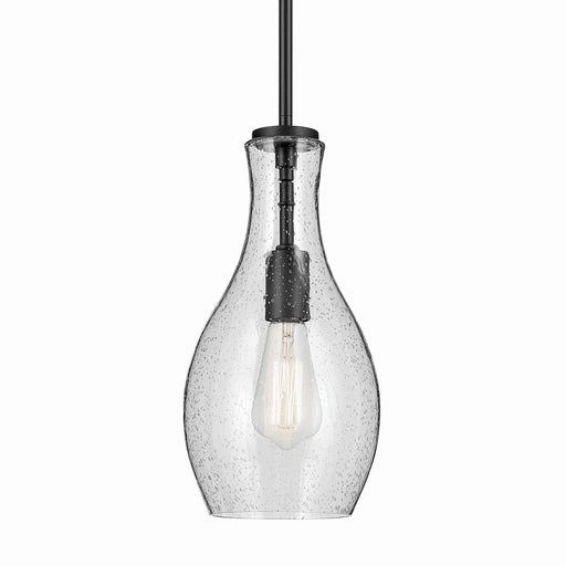 Kichler 42456BKCS One Light Pendant, Black (2)