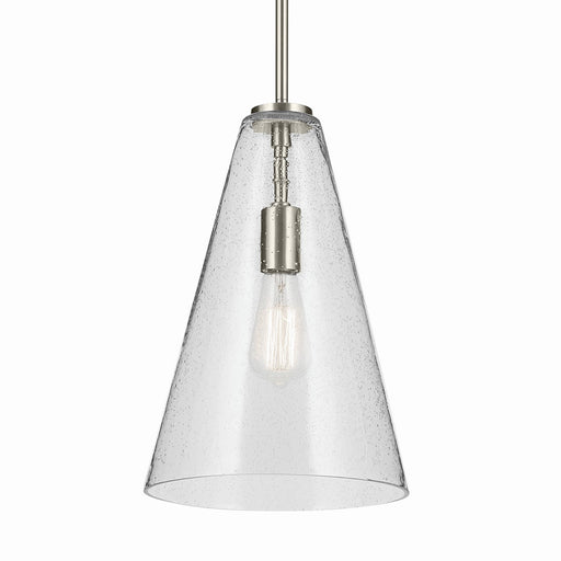 Kichler 42199NICS One Light Pendant, Brushed Nickel (2)