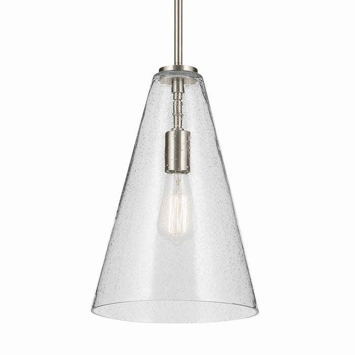 Kichler 42199NICS One Light Pendant, Brushed Nickel (2)