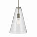 Kichler 42199NICS One Light Pendant, Brushed Nickel (2)