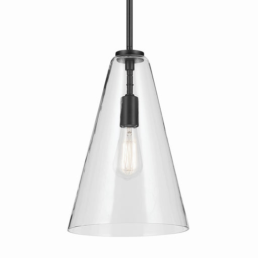 Kichler 42199BK One Light Pendant, Black (2)