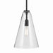 Kichler 42199BK One Light Pendant, Black (2)