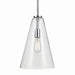 Kichler 42199CH One Light Pendant, Chrome (2)