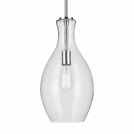 Kichler 42047CHCS One Light Pendant, Chrome (2)