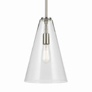 Kichler 42199NI One Light Pendant, Brushed Nickel (2)