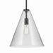 Kichler 42200BKCS One Light Pendant, Black (2)